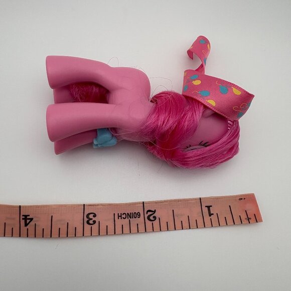 My Little Pony (MLP) Pinkie Pie 2010 G4 Brushable w/ Ribbon 2010 (SKU: 369TO) - Picture 6 of 6